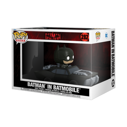 ¡Funko Pop! DC The Batman Batman en Batimóvil #282