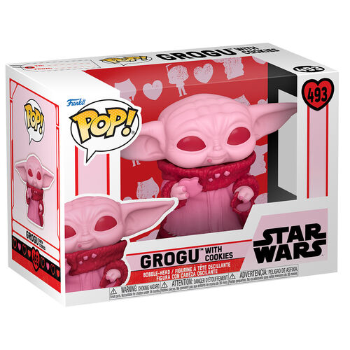 Funko POP! Movies Star Wars Valentines Grogu #493