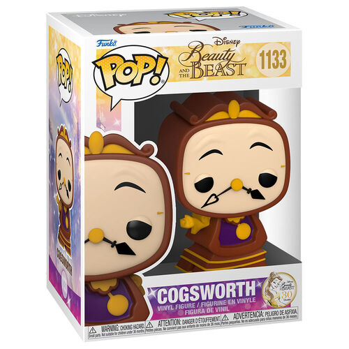 Funko Pop! Beauty and the Beast Cogsworth #1133