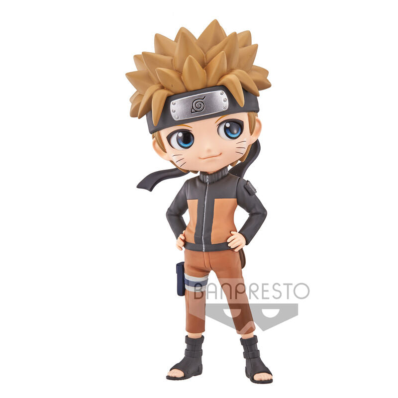 Banpresto Figura Naruto Shippuden Naruto Uzumaki Ver.B Q posket 14cm