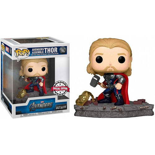 Funko Pop! Deluxe Avengers Thor Assemble Exclusive #587