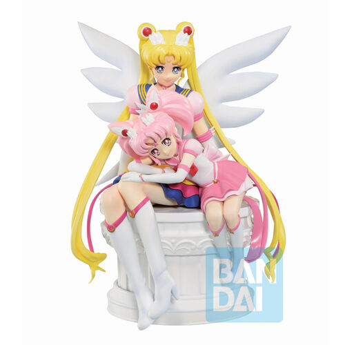 Banpresto Figura Sailor Moon Sailor Guardians Eternal Sailor Moon Chibi Eternal Ichibansho 14cm