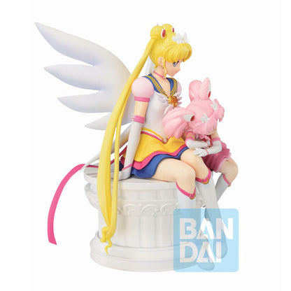 Banpresto Figura Sailor Moon Sailor Guardians Eternal Sailor Moon Chibi Eternal Ichibansho 14cm