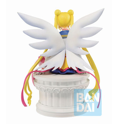 Banpresto Figura Sailor Moon Sailor Guardians Eternal Sailor Moon Chibi Eternal Ichibansho 14cm