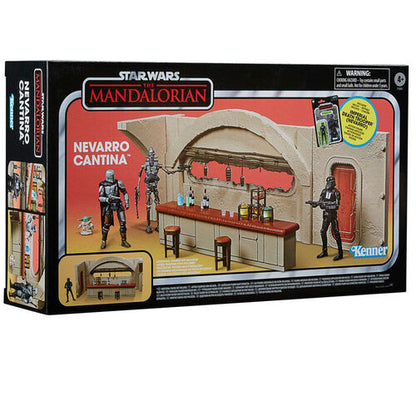 Figura Hasbro Star Wars Mandalorian Nevarro Cantina + set Imperial Death Trooper