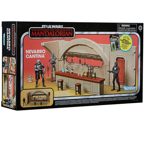 Figura Hasbro Star Wars Mandalorian Nevarro Cantina + set Imperial Death Trooper