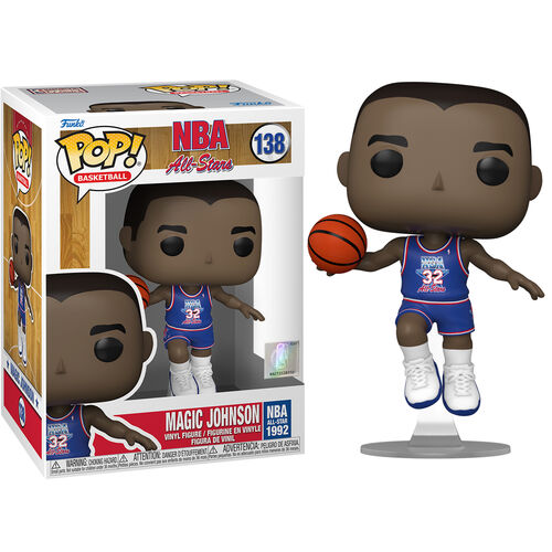 ¡Funko POP! NBA All-Star Magic Johnson 1992 #138