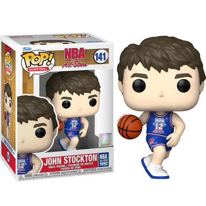 ¡Funko POP! NBA All-Star John Stockton 1992 #141