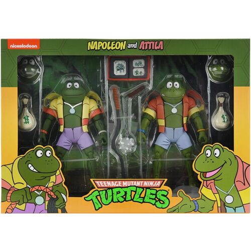 Neca Figura Teenage Mutant Ninja Turtles Napoleon and Atilla pack 2 figures 18cm