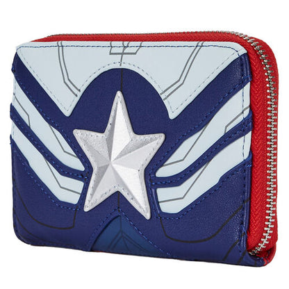 Carteira Loungefly Marvel Captain America Cosplay wallet