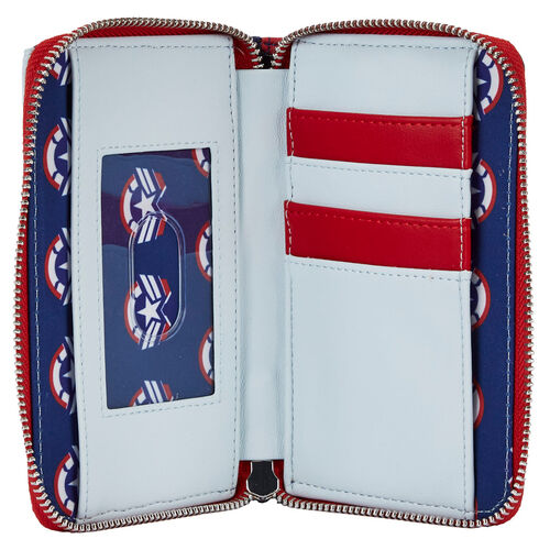 Carteira Loungefly Marvel Captain America Cosplay wallet