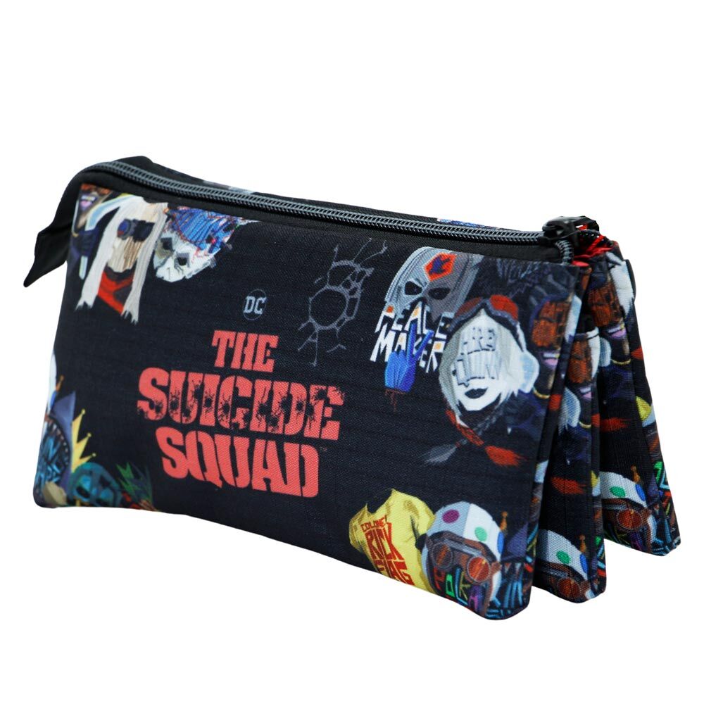 Karactermania Estojo DC Comics Suicide Squad Taskforce triple pencil case