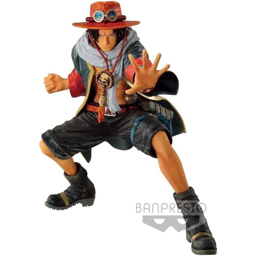 Banpresto Figura The Portgas D Ace Banpresto Chronicle King of Artist One Piece 20cm