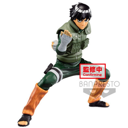 Figura Banpresto Naruto Shippuden Vibración Estrella Rock Lee 15cm