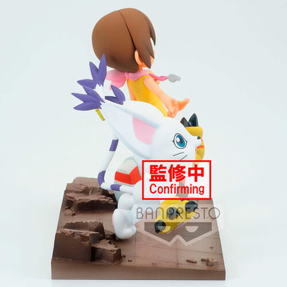 Banpresto Figura Digimon Adventure Adventure Archives Hikari and Tailmon 12cm