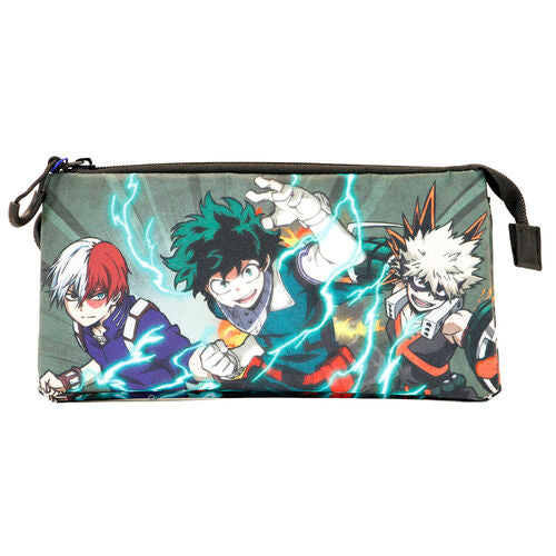 Karactermania Estojo My Hero Academia Battle triple pencil case