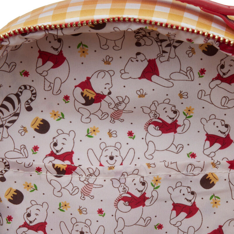 Loungefly Mochila Winnie the Pooh Gingham Disney  25cm