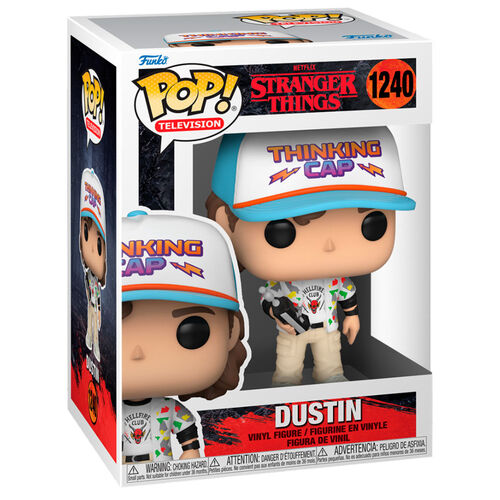 ¡Funko POP! Televisión Cosas más extrañas Dustin #1240