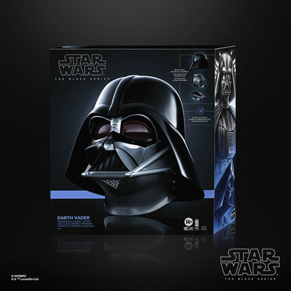 Hasbro Figura Capacete Star Wars Obi Wan Kenobi Darth Vader Electronic