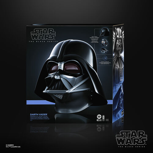 Hasbro Figura Capacete Star Wars Obi Wan Kenobi Darth Vader Electronic