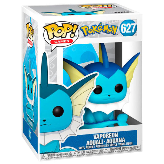 Funko Pop! Pokémon Vaporeon Games n.° 627