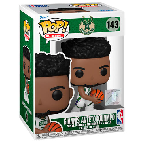 Figura Funko POP! de baloncesto de la NBA, Luka Doncic de los Dallas Mavericks (Uniforme Edición Ciudad 2021) n.° 128