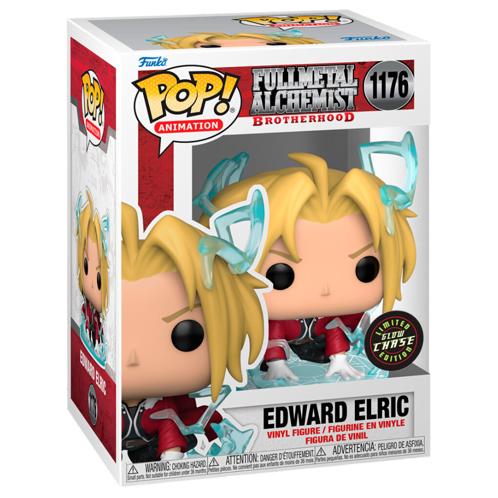 Funko Pop! Full Metal Alchemist Edward Elric Glow in the Dark Chase #1176