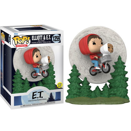 Funko POP! Movies E.T. The Extra-Terrestrial 40th Elliott & E.T Flying #1259