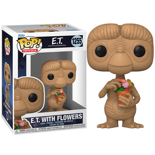 Funko POP! Movies  E.T. The Extra-Terrestrial 40th E.T Flowers #1255