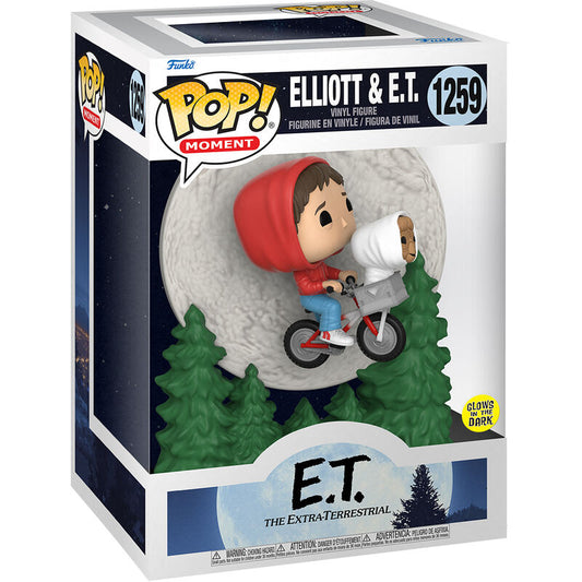 Funko POP! Movies E.T. The Extra-Terrestrial 40th Elliott & E.T Flying #1259