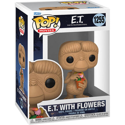 Funko POP! Movies  E.T. The Extra-Terrestrial 40th E.T Flowers #1255