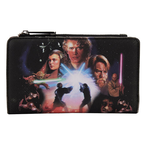 Carteira Loungefly Star Wars Prequel Trilogy wallet