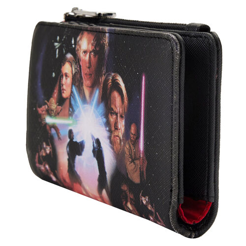 Carteira Loungefly Star Wars Prequel Trilogy wallet