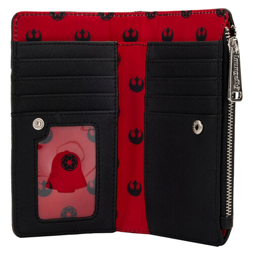 Carteira Loungefly Star Wars Prequel Trilogy wallet