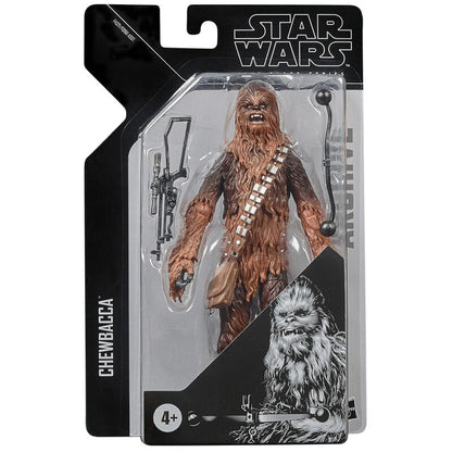 Figura de Chewbacca de la serie Black de Hasbro Star Wars de 15 cm