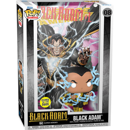 Funko Pop! Comic Covers DC Black Adam Black Adam Glow #08