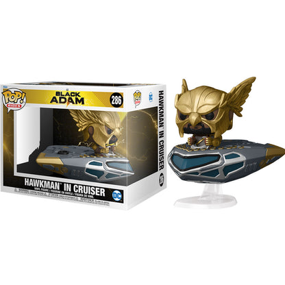 Funko Pop! Rides DC Black Adam Hawkman In Cruiser #286