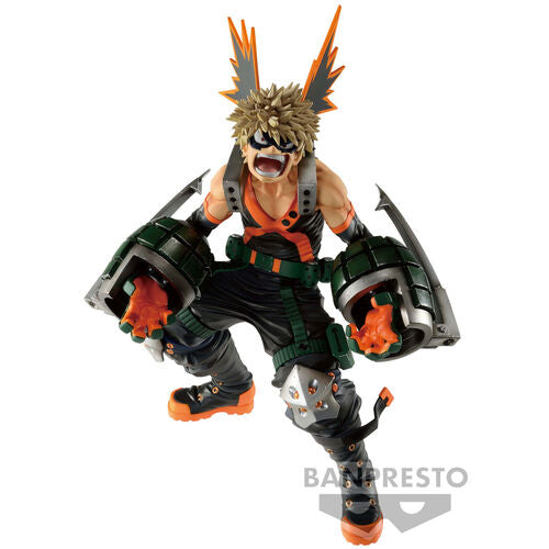 Figura Banpresto Katsuki Bakugo Super Master Stars Banpresto Chronicle My Hero Academia de 20 cm