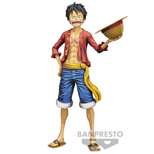 Banpresto Figura D. Luffy Monkey Grandista Nero One Piece 28cm