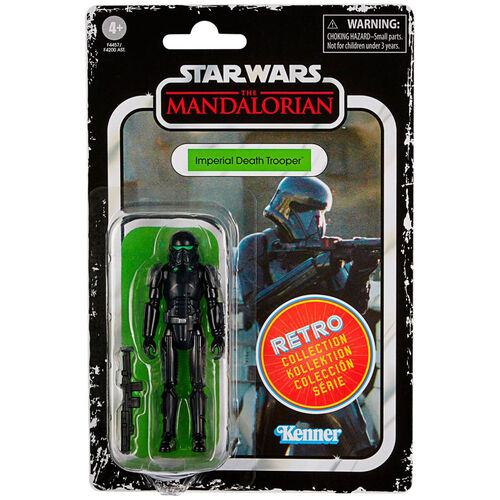 Figura de soldado de la muerte imperial de la colección retro de Hasbro Star Wars The Mandalorian de 9,5 cm
