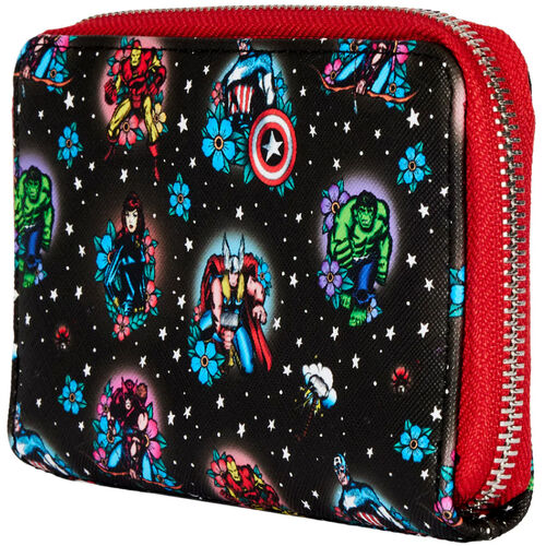 Carteira Loungefly Marvel Avengers wallet