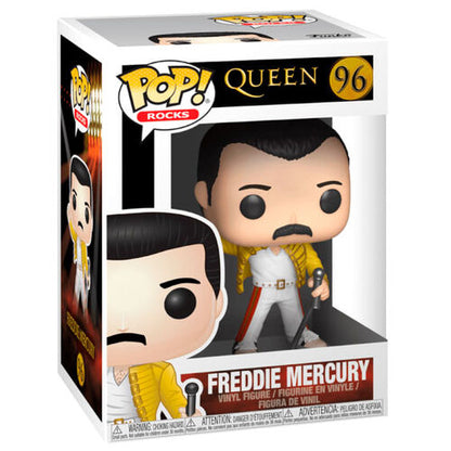 Funko POP! Rocks Queen Freddie Mercury Wembley 1986 #96