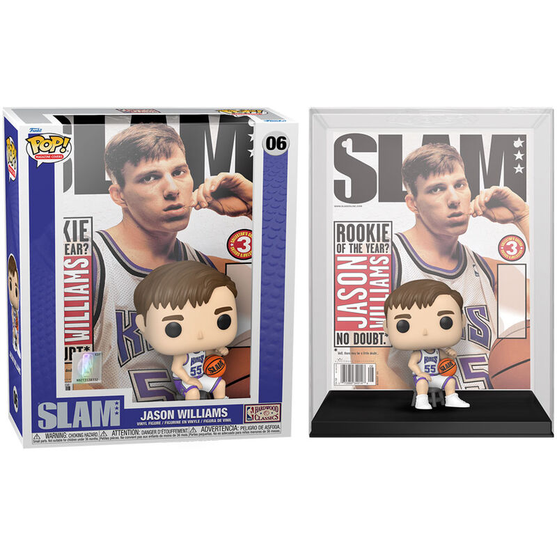 ¡Funko POP! Portada de revista NBA SLAM Jason Williams #06