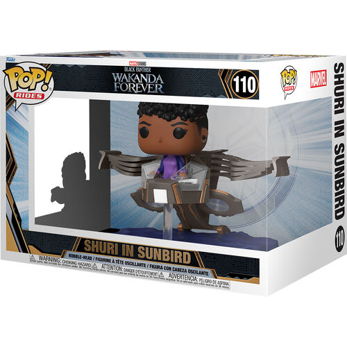 Funko Pop! Marvel Black Panther Wakanda Forever Shuri in Sunbird #110