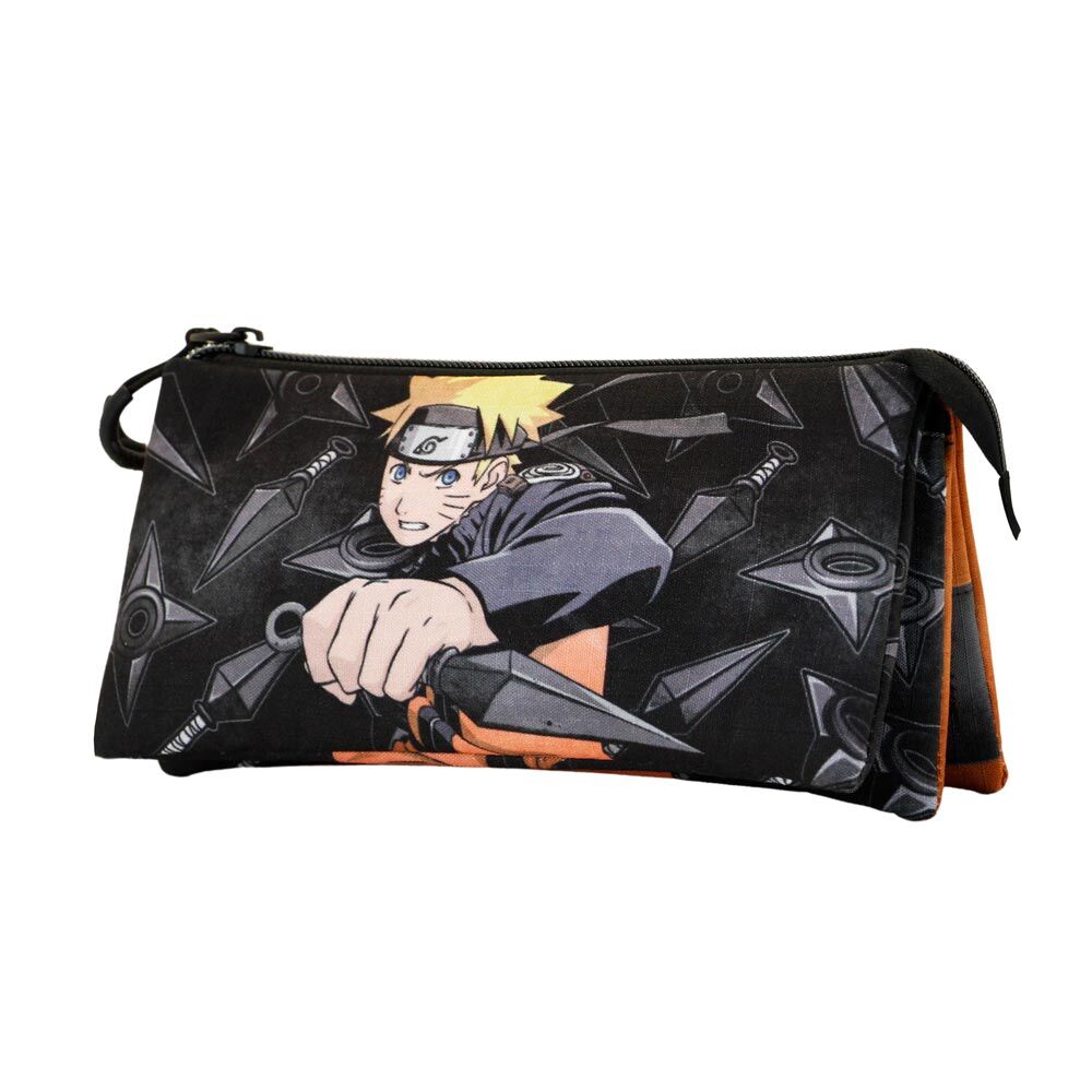 Karactermania Estojo Naruto Shippuden Uzumaki triple pencil case