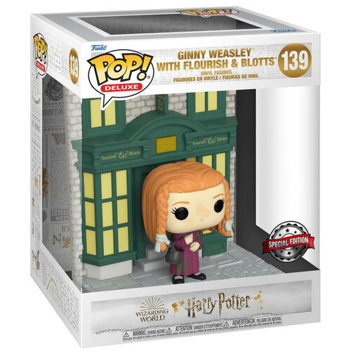 Funko POP! Movies Harry Potter Diagon Alley Ginny Weasley Flourish & Blotts Exclusive #139