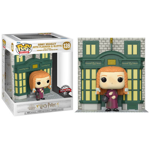 Funko POP! Movies Harry Potter Diagon Alley Ginny Weasley Flourish & Blotts Exclusive #139