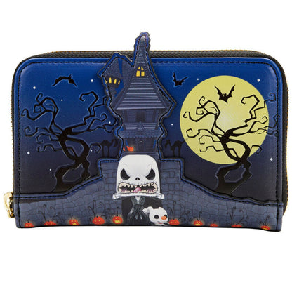 Carteira Loungefly Disney Nightmare Before Christmas Jack Skellington wallet