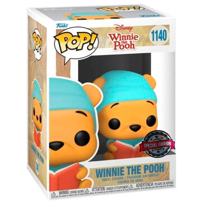Funko Pop! Disney Winnie The Pooh Winnie The Pooh (Libro de lectura) n.° 1140 Edición especial