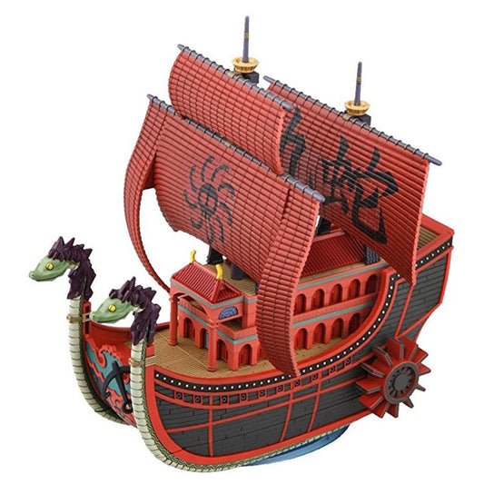 Bandai Hobby Figura One Piece Nine Snake Kuja Pirate Ship Model kit figure 15cm